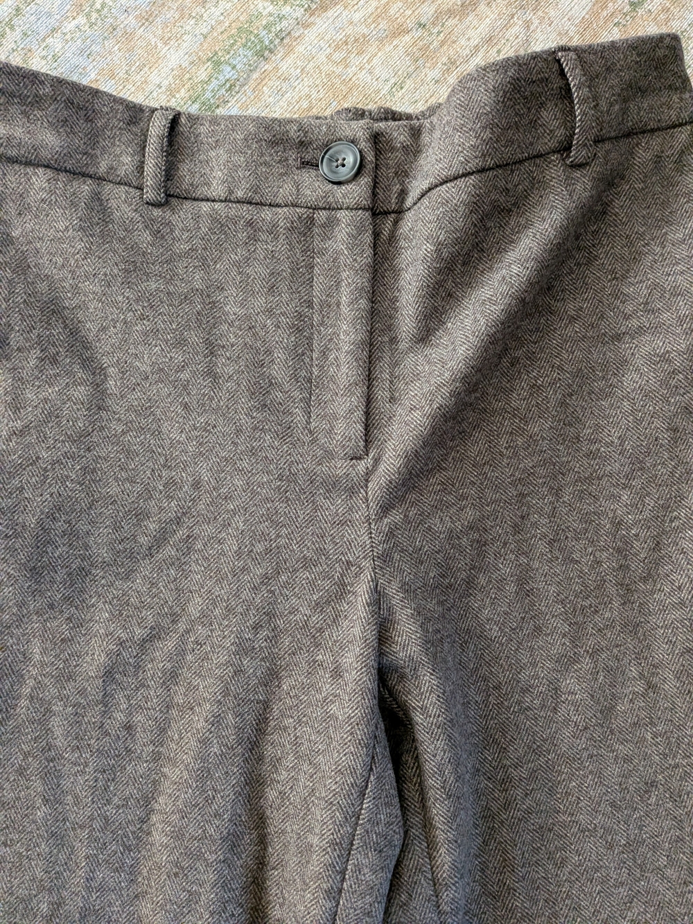 NWOT Hilary Radley Wide-Leg Knit Dress Pants - Picture 3 of 7